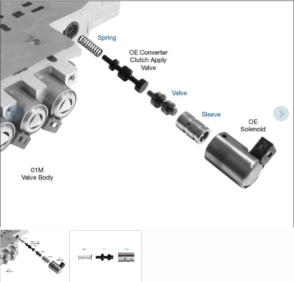 TCC Boost Valve Kit 01M