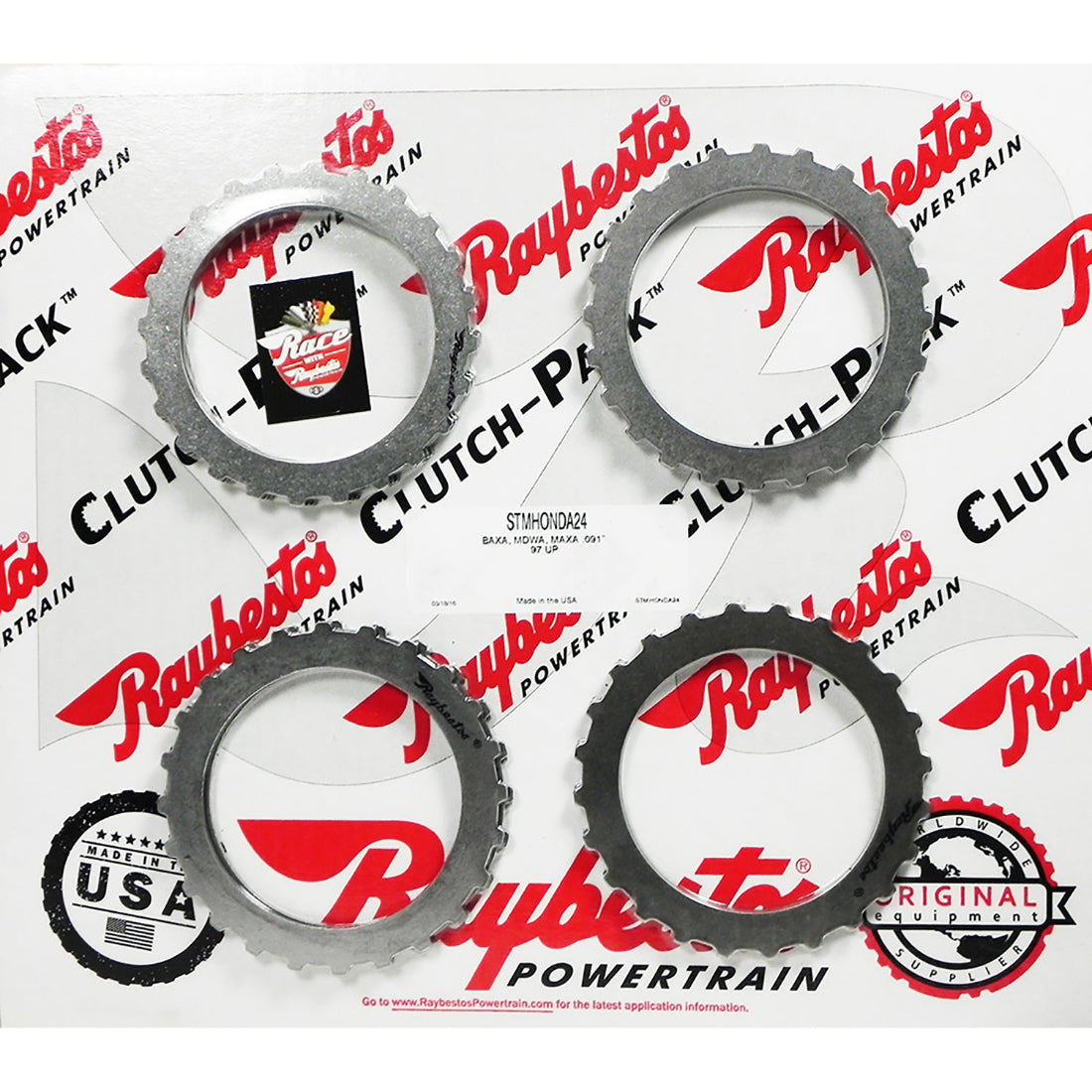 Juego discos acero Honda BAXA MDWA MAXA 1997-2002