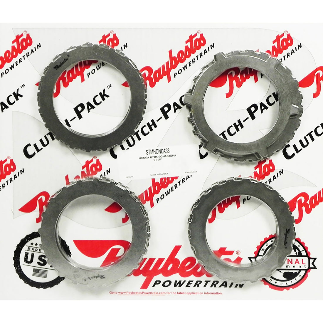 Juego discos acero BYBA BGHA MGHA 2001-