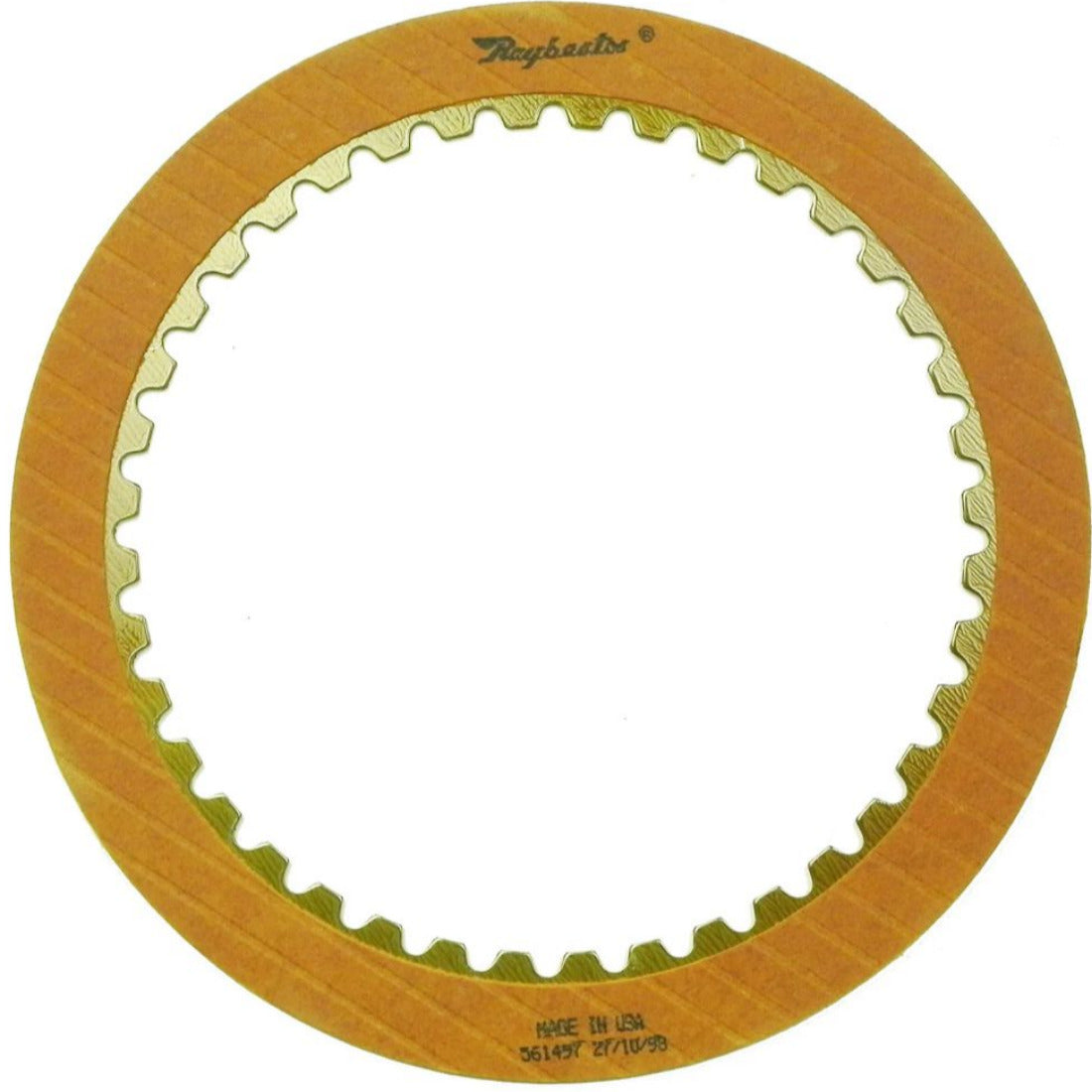 Disco pasta Raybestos baja reversa .090 40d TH125 1980-