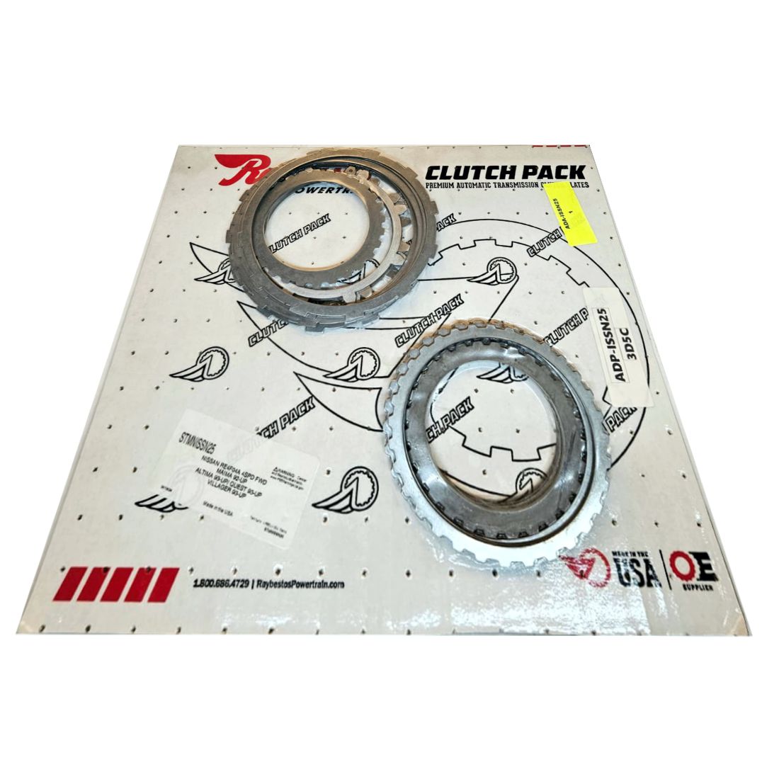 Juego discos acero RE4F04A 1992-