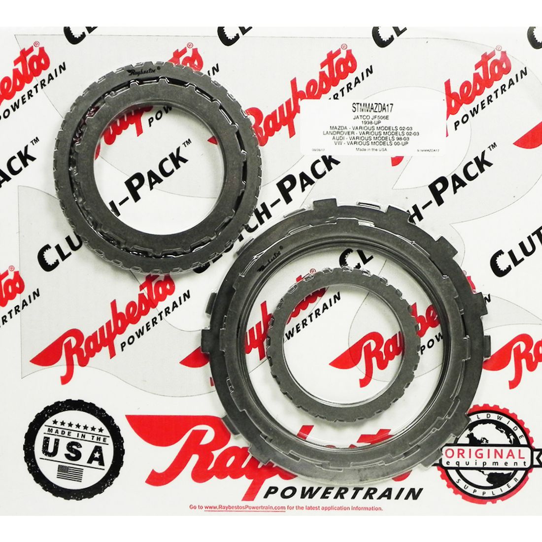 Juego discos acero JF506 2001-