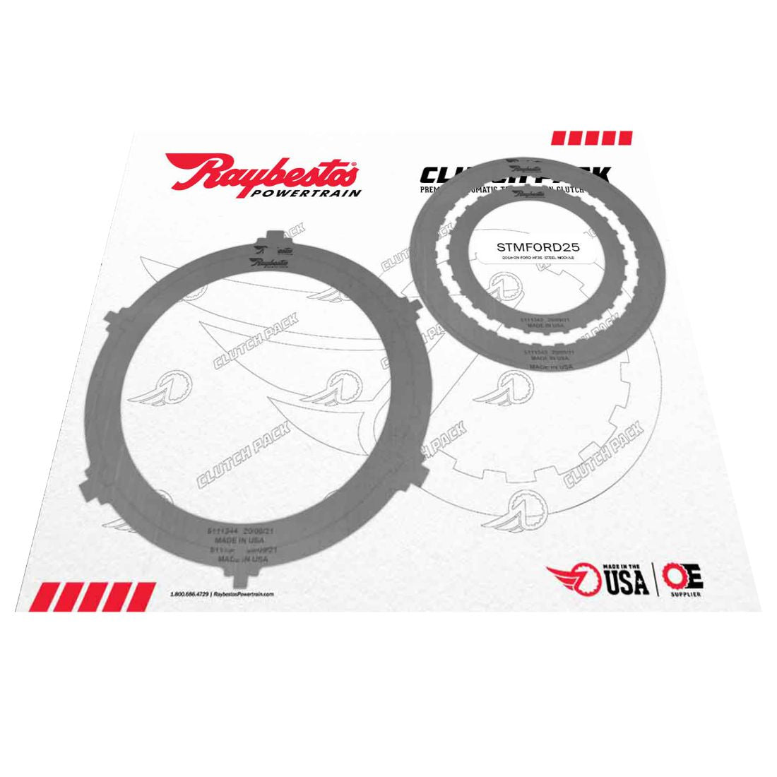 Juego discos acero 8F35 Ford 2018-