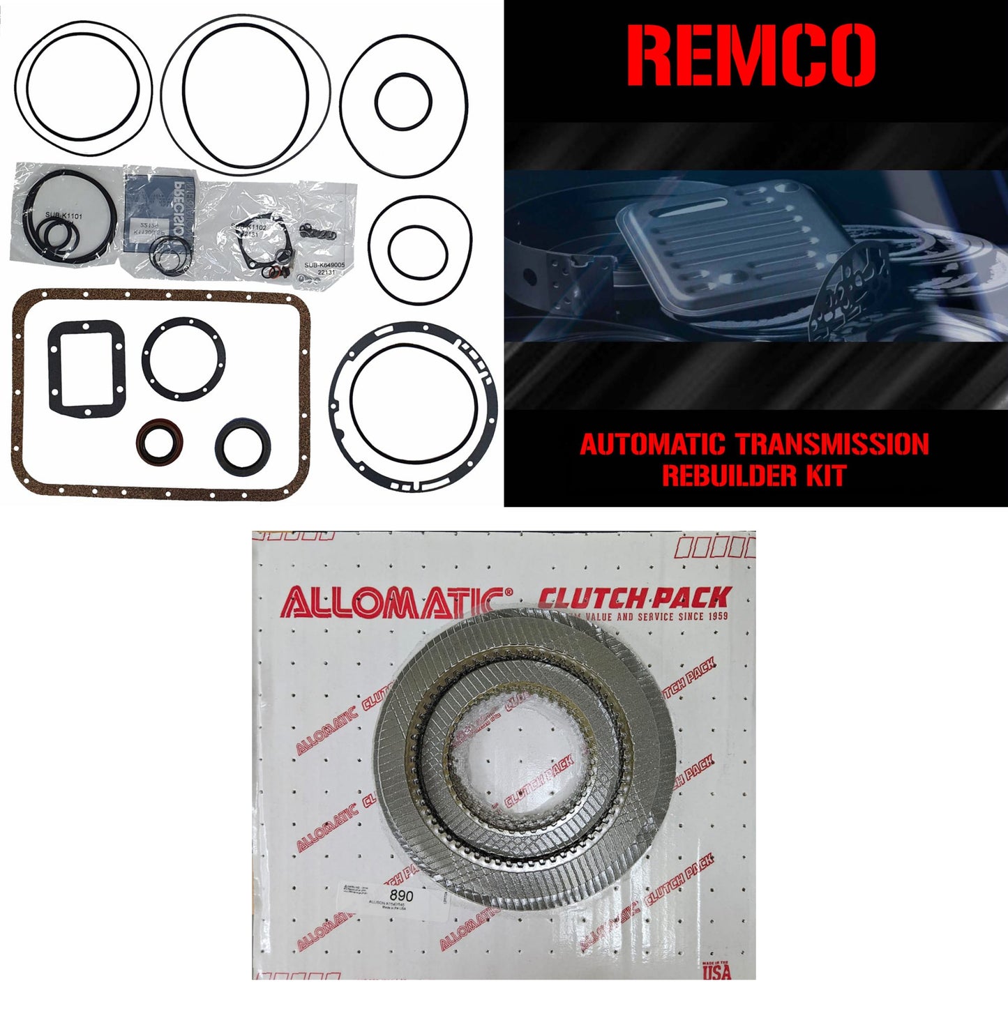 Juego reparacion AT540 AT542 AT543 1969- Banner Kit