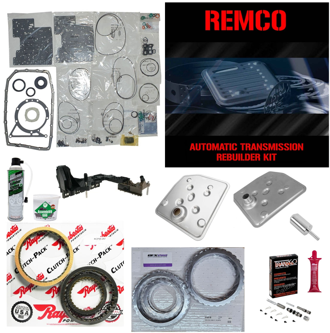 Juego reparacion basica 6R80 2009-2014 Raybestos