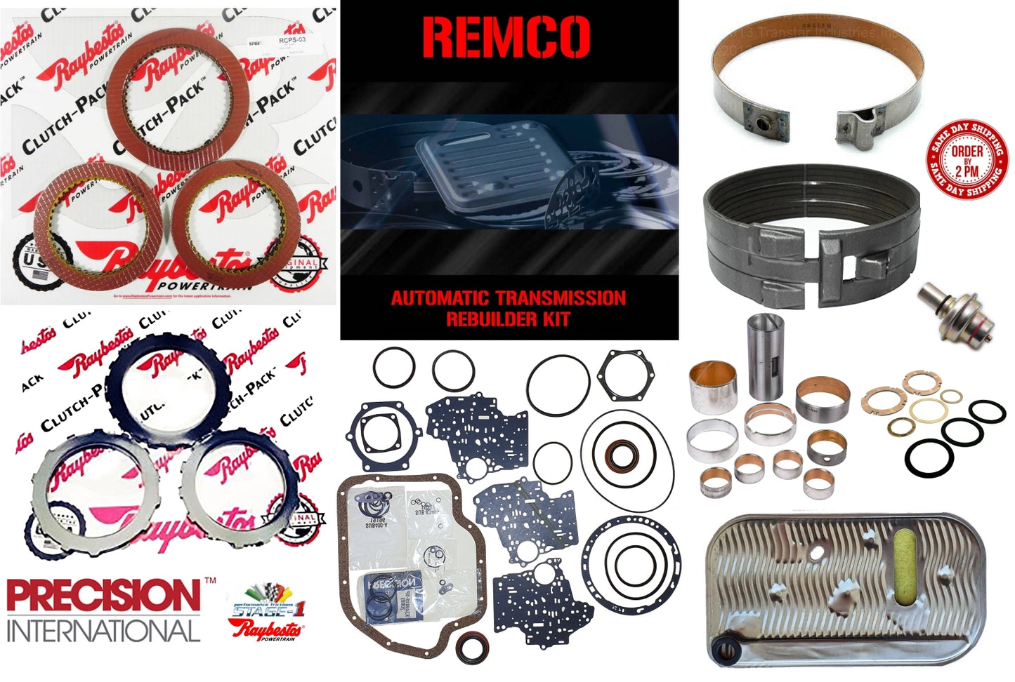 Juego reparacion TH400 3L80 TH425 1965-1987 Master Kit Stage1
