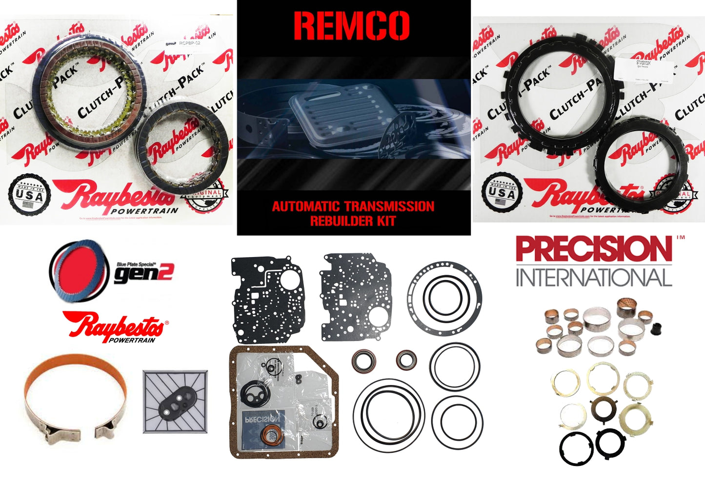 Juego reparacion TH350 TH250 1969-1980