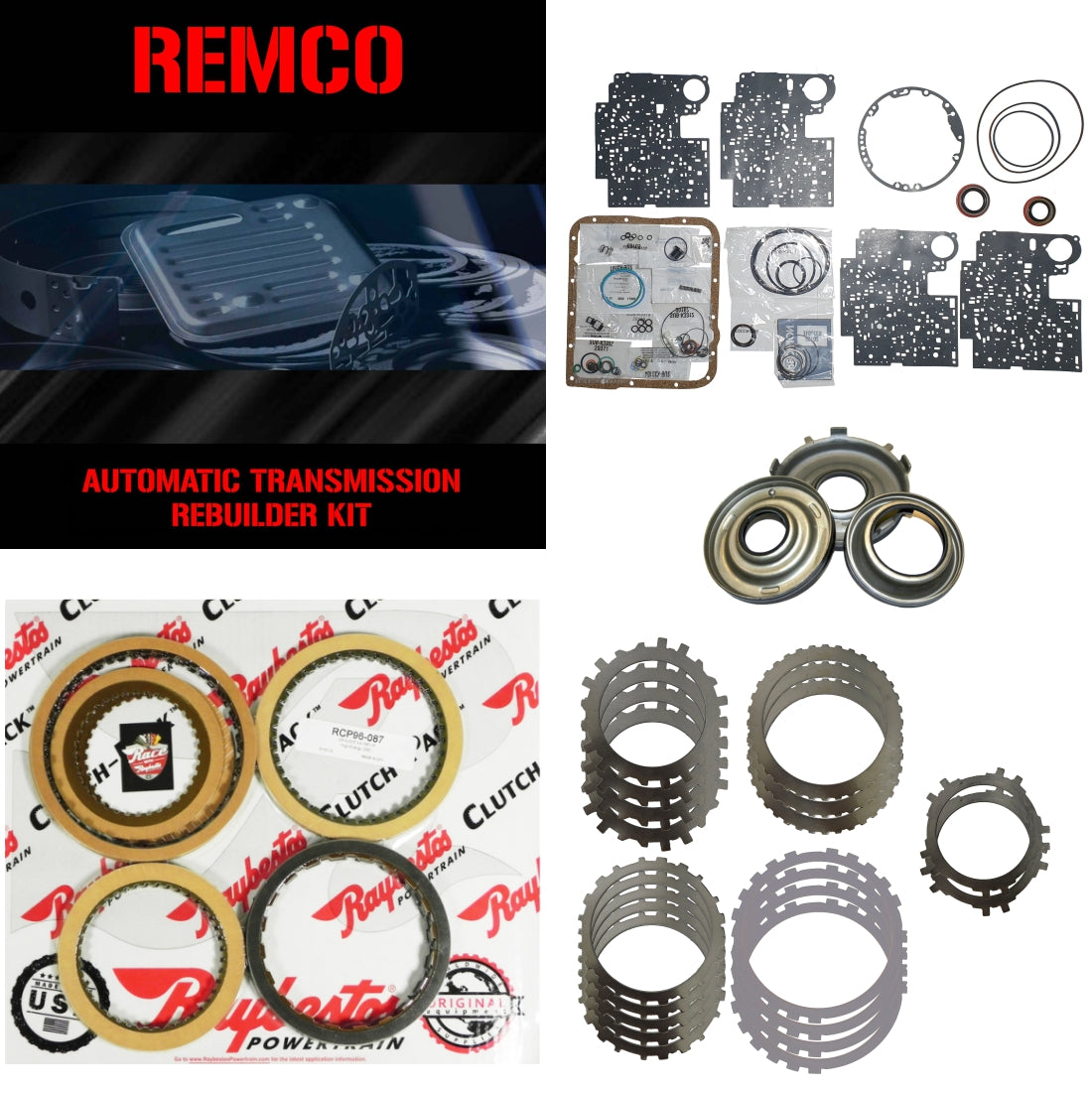 Juego reparacion Chevrolet 4L60E 1997-2003 Master Raybestos con pistones