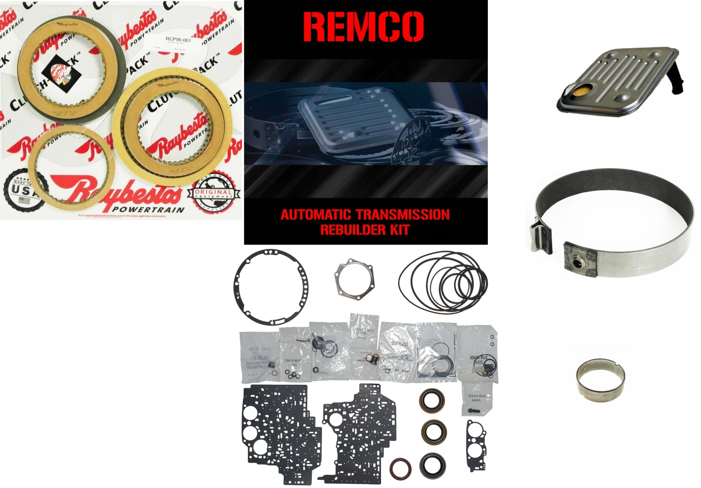 Juego reparacion basica 4L80E 4L85E 1997-2011 Raybestos