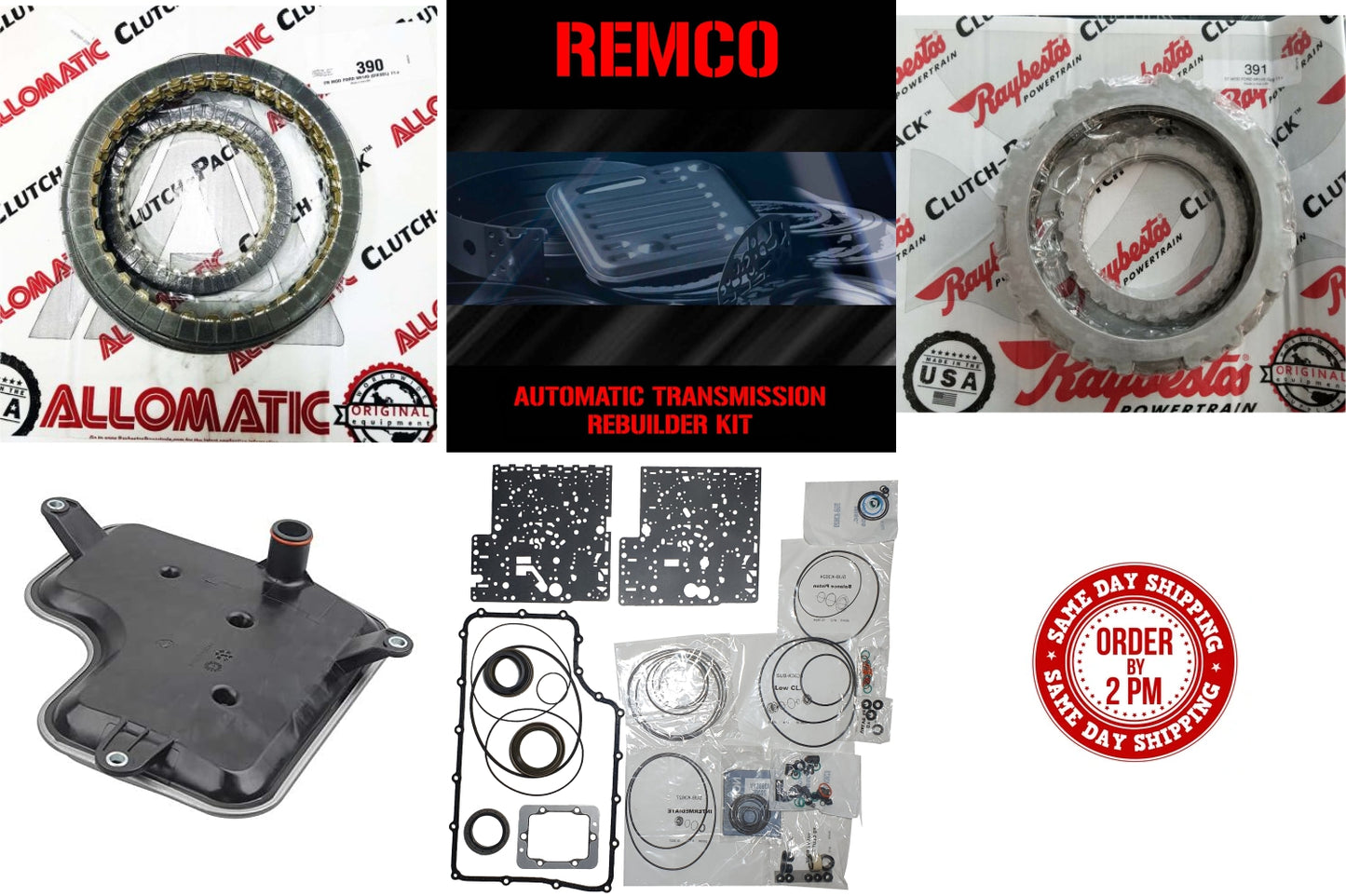 Juego reparacion basica 6R140 TORQSHIFT 2011-2017