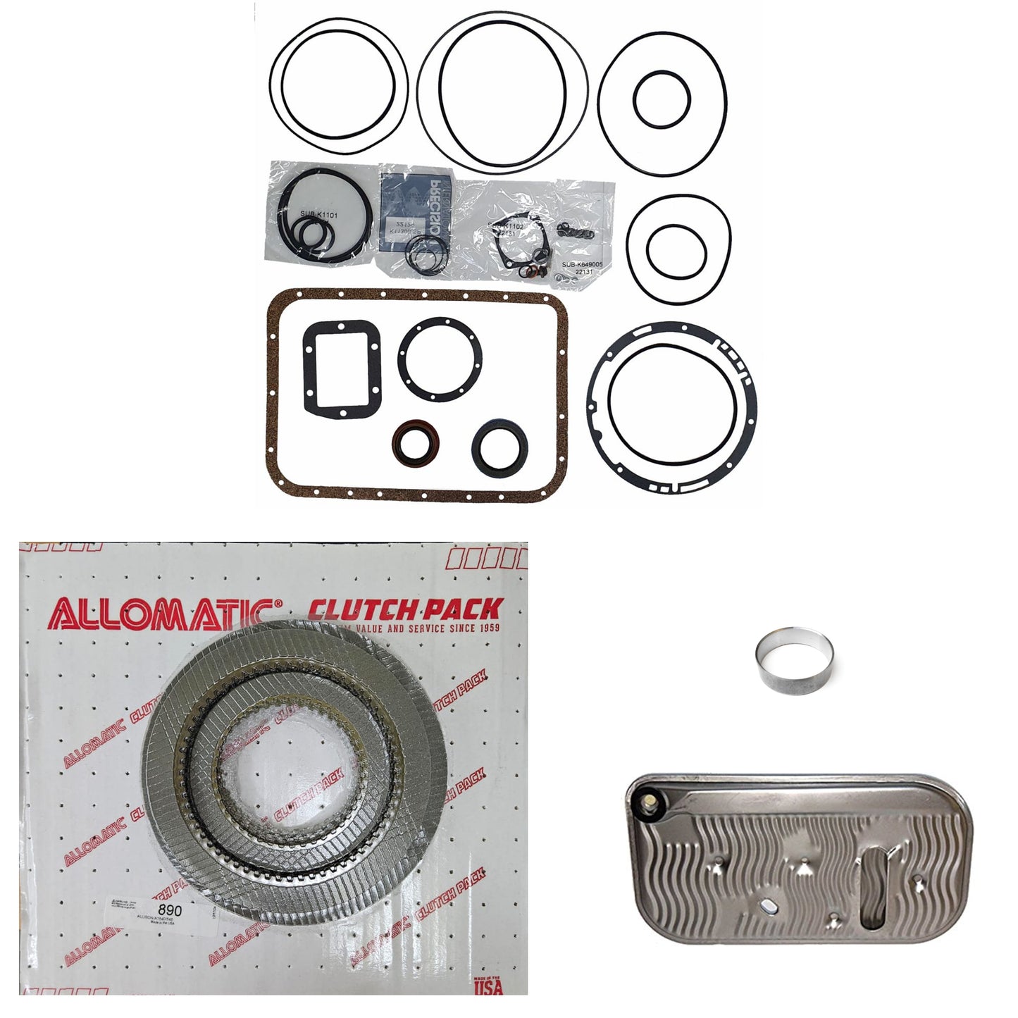 Juego reparacion basica AT540 AT542 AT543 AT545 1970-2001