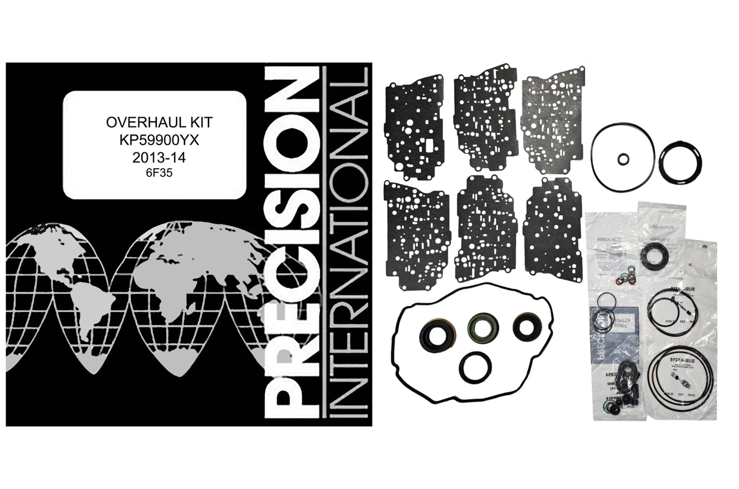 Juego empaques y ligas 6F35 2013-2014