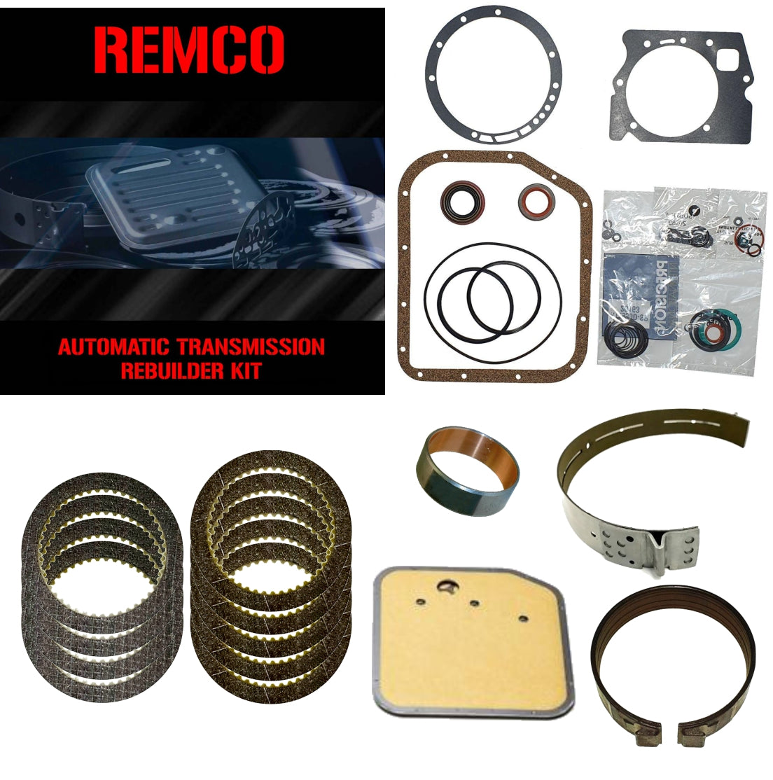 Juego reparacion A904 1972-1998 con banda reversa