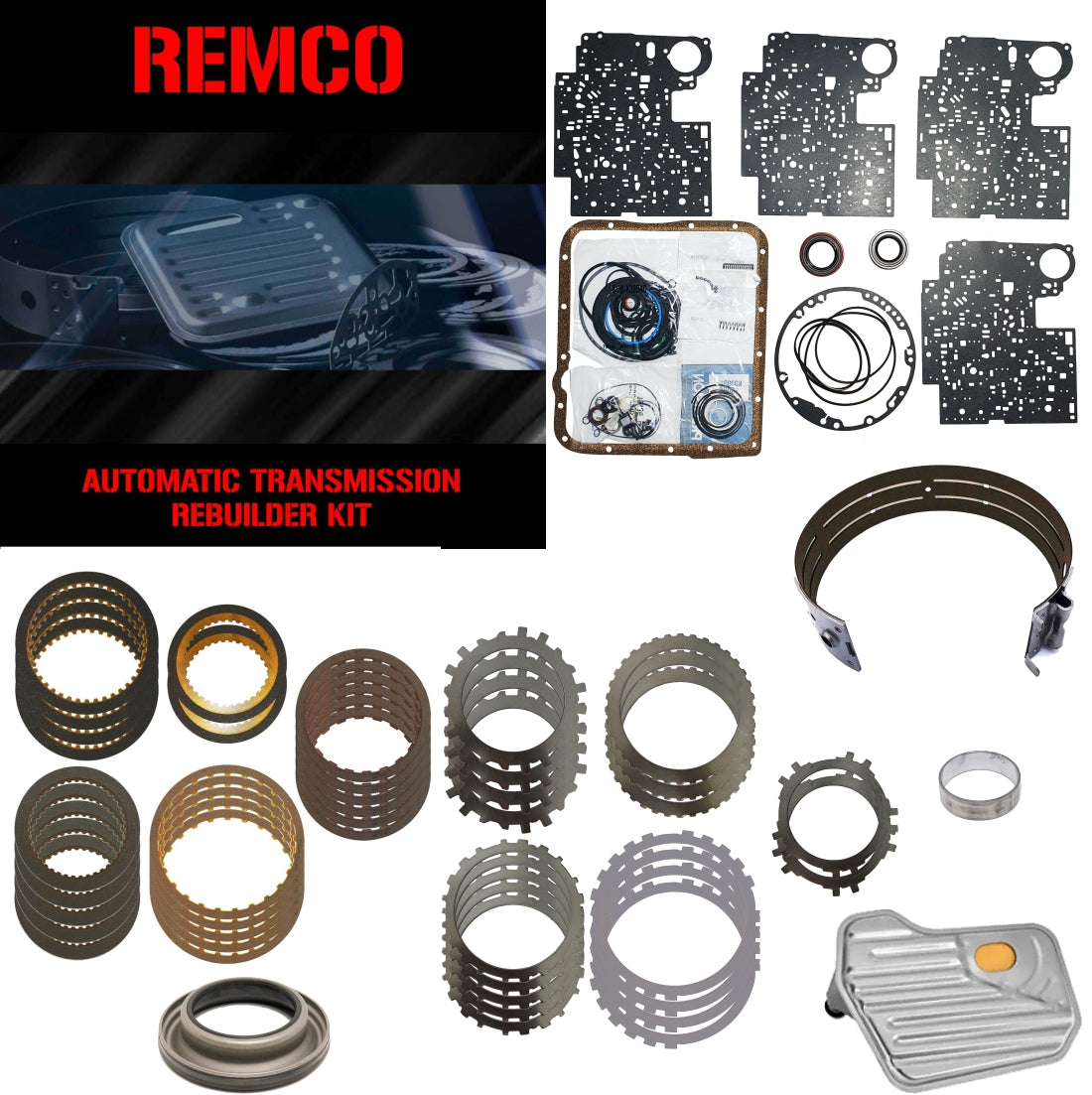 Juego reparacion 4L60E M30 4L65E M32 1993-1997 Basico High Energy y aceros