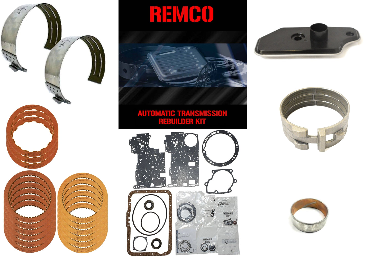 Juego reparacion 4R55E 1997 filtro alto y banda reversa