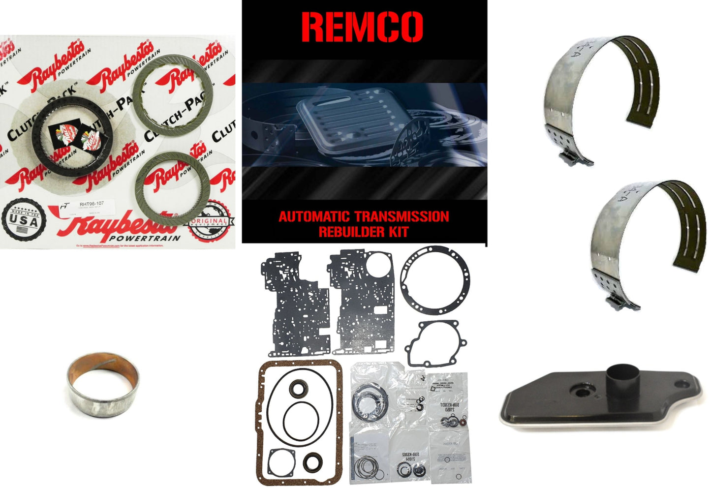 Juego reparacion 4R55E 1997-filtro alto raybestos