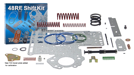 Shift Kit 48RE para gas y diesel 2003-2008 Transgo