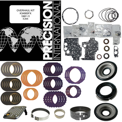 Juego reparacion con pistones banda reversa y discos acero 4L80E 1997-