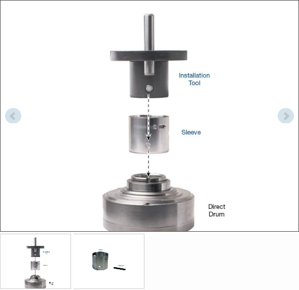 SLEEVE DRUM FWD 4L80E