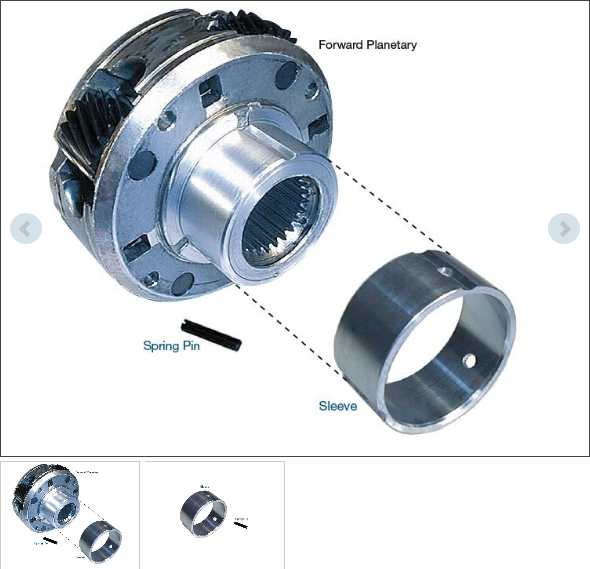 SLEEVE FWD PLANETARY E4OD