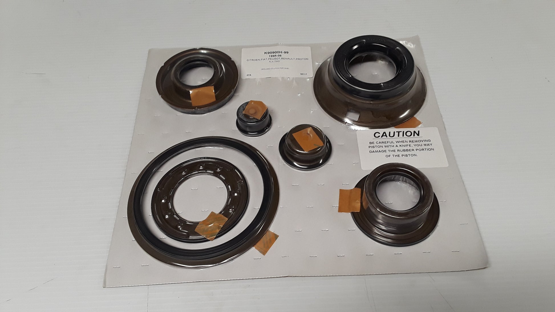 Juego pistones 7 pistones DPO AL4 1998-