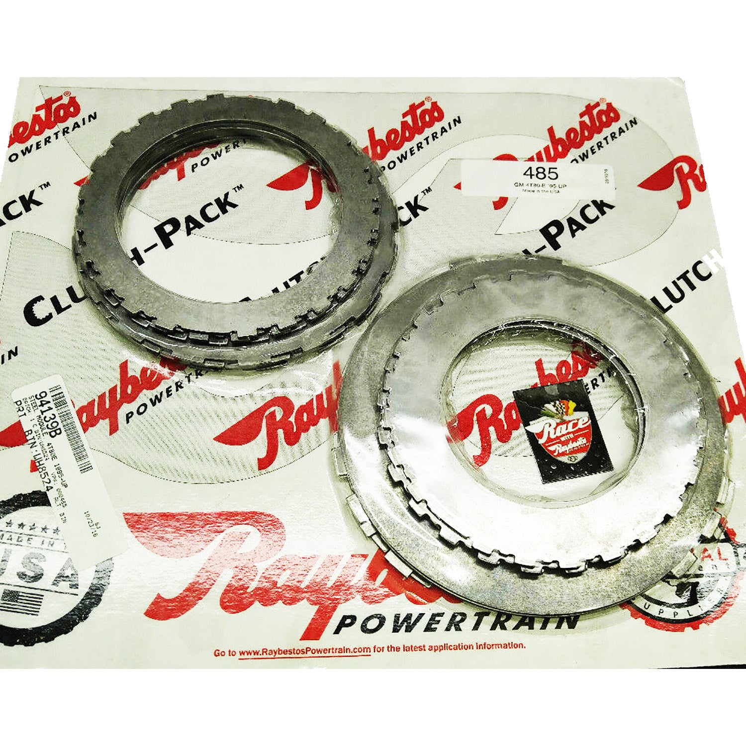 Juego discos acero 4T80E