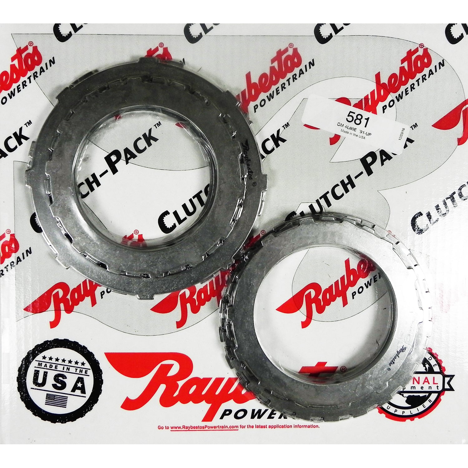 Juego discos acero 4L80E 1991-