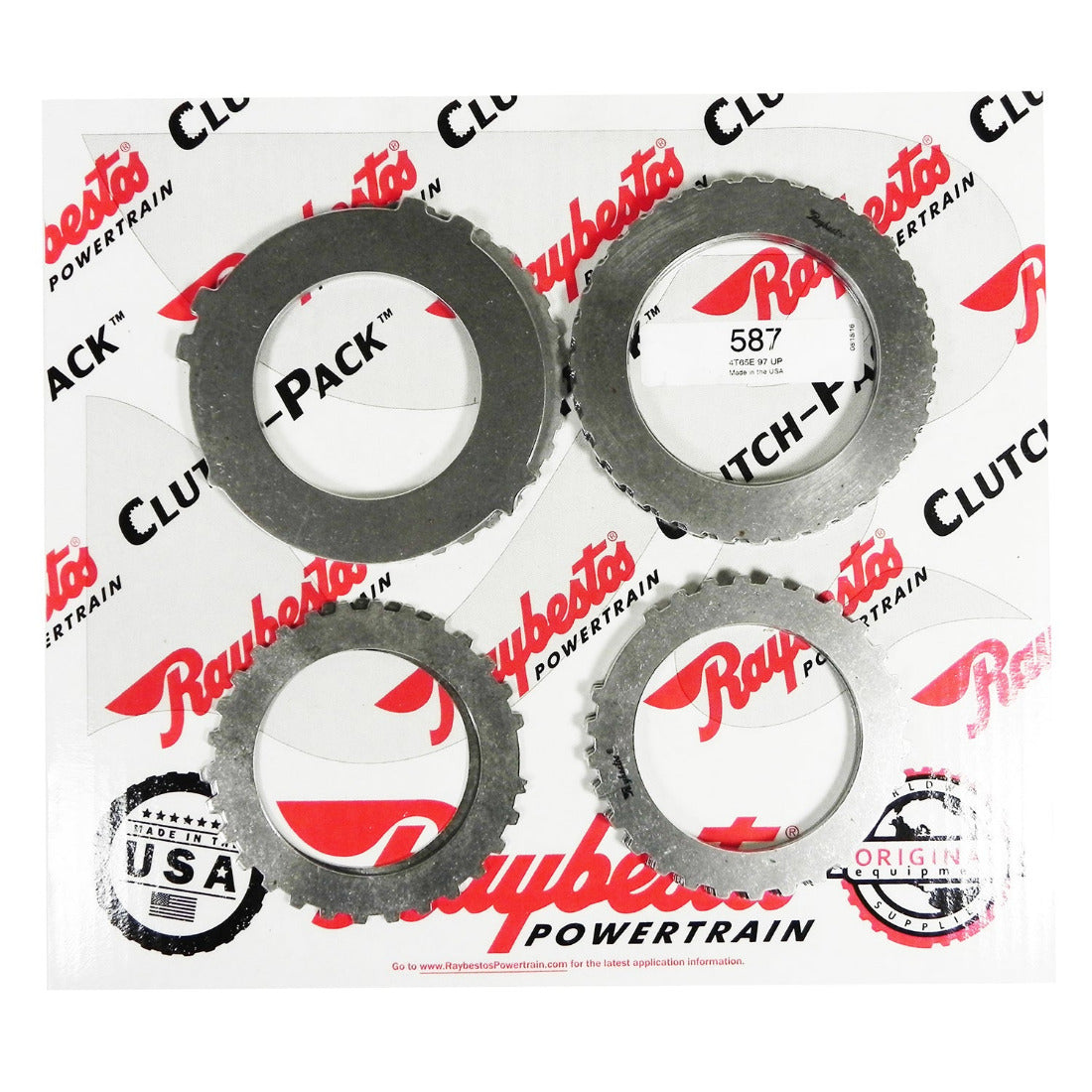 Juego discos acero 4T65E 1997-