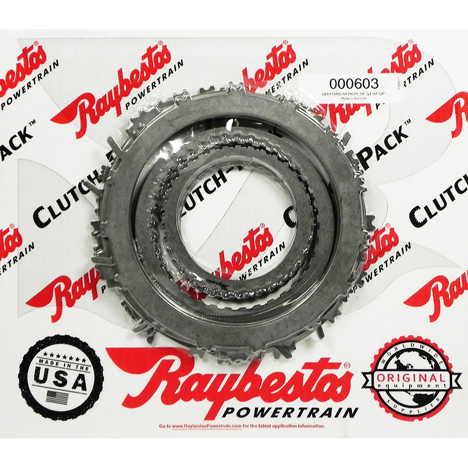 Juego discos acero 6T60 6T75 6F50 6F55 2007-