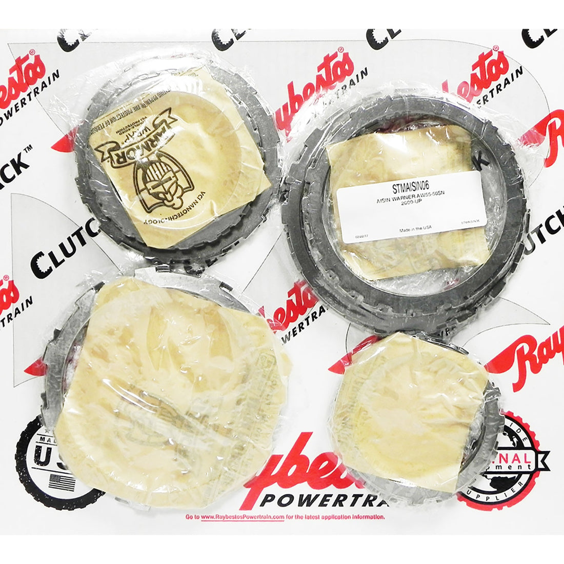 Juego discos acero AW55-50SN 2000-UP