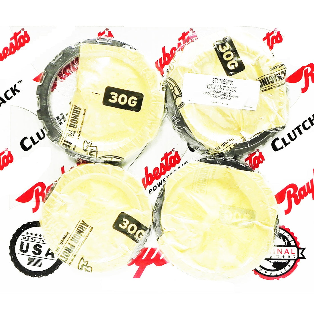 Juego discos acero 4WD RE4R01A 1989-