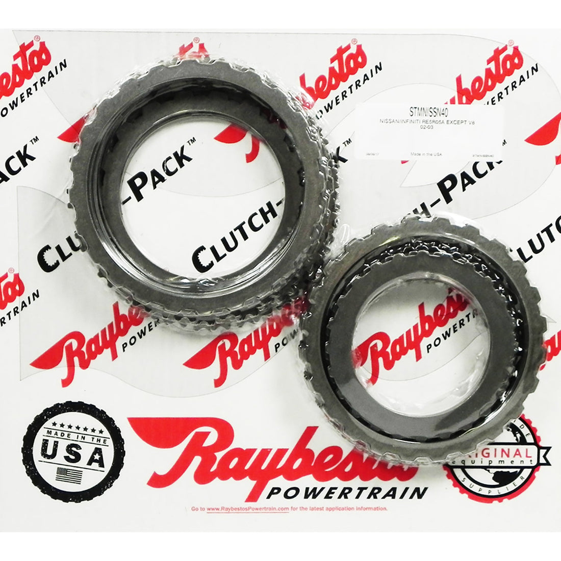 Juego discos acero RE5R05A V6 2002-