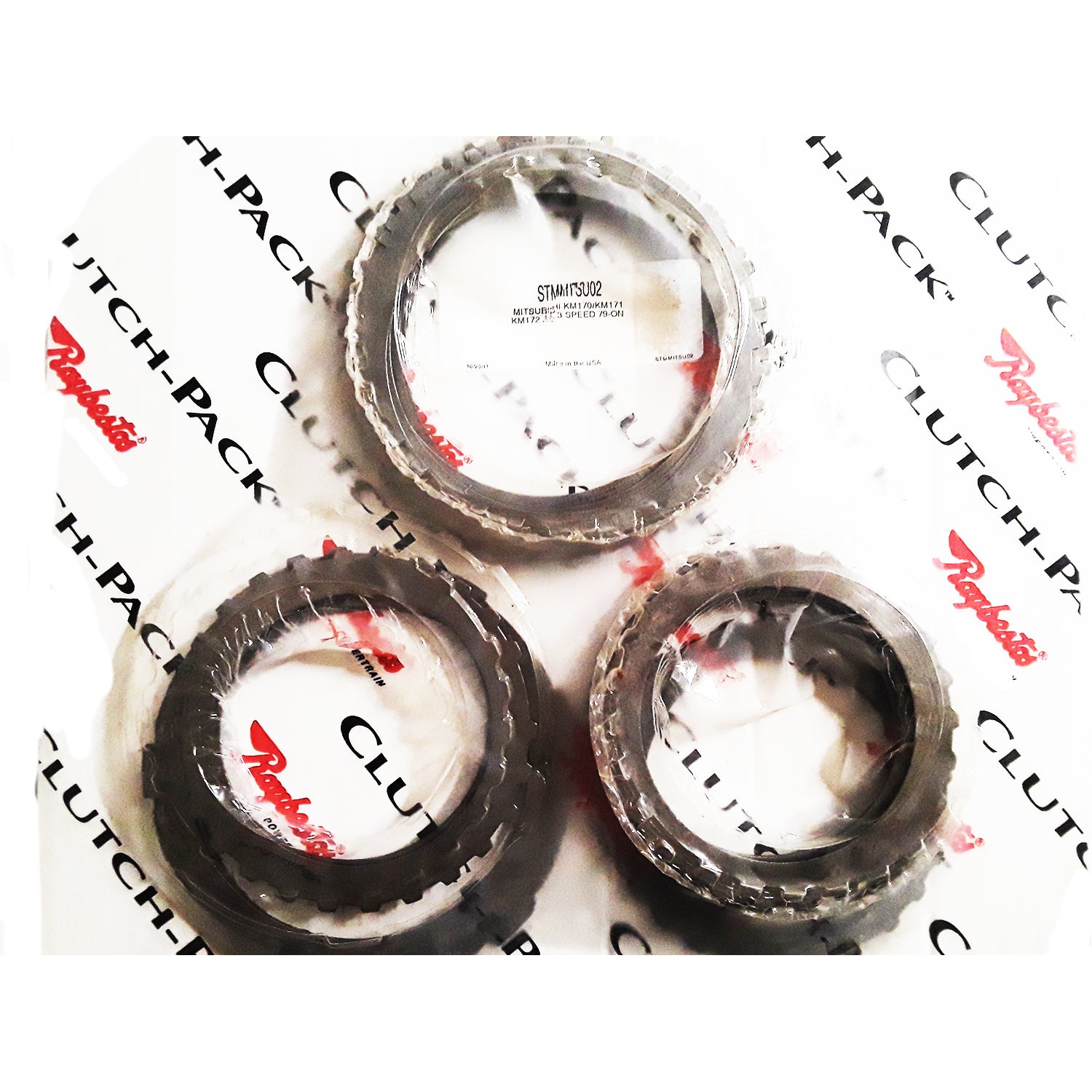 Juego discos acero KM 170 KM171 KM172 1979-