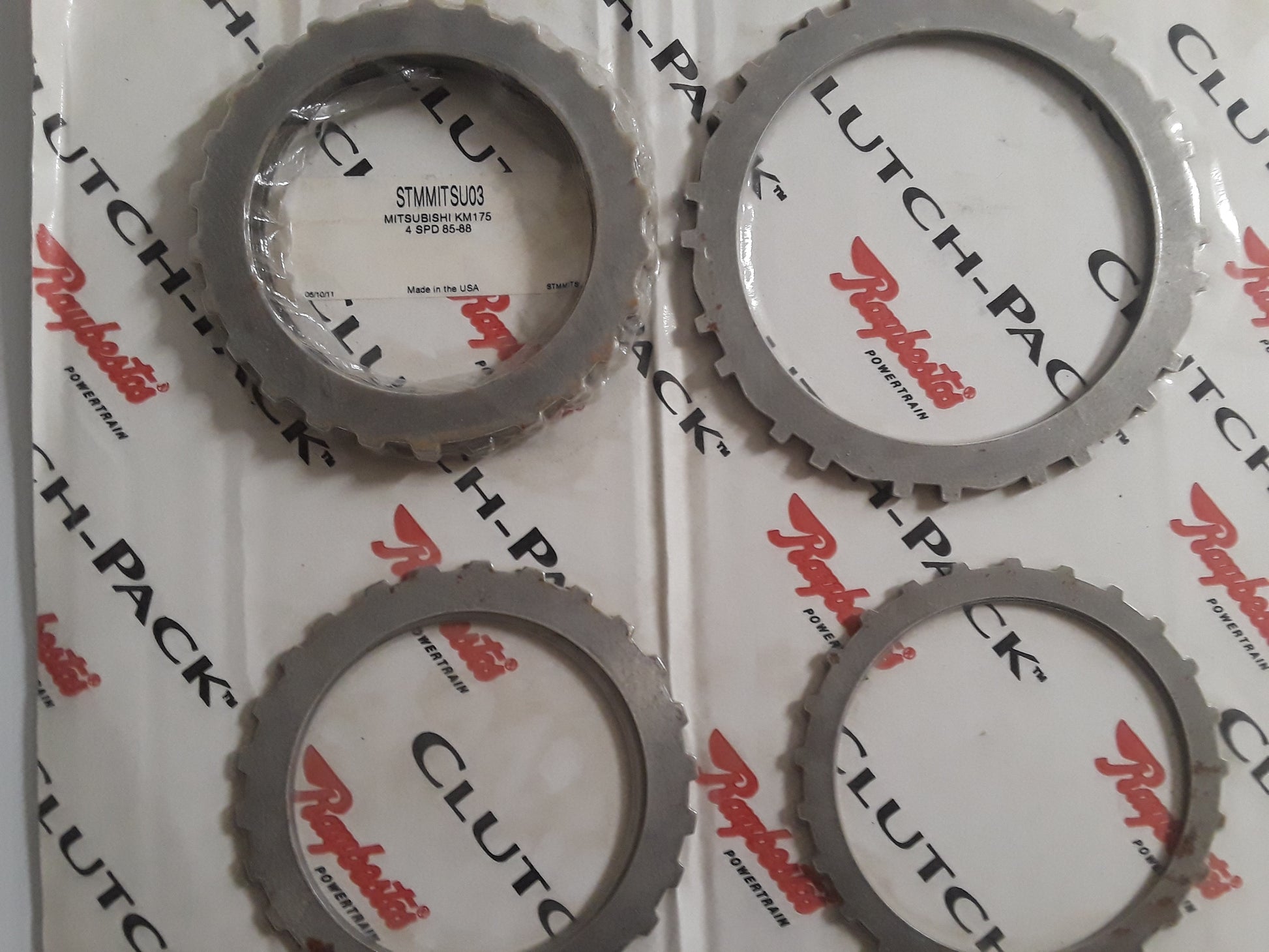 Juego discos acero KM175-5 1985-