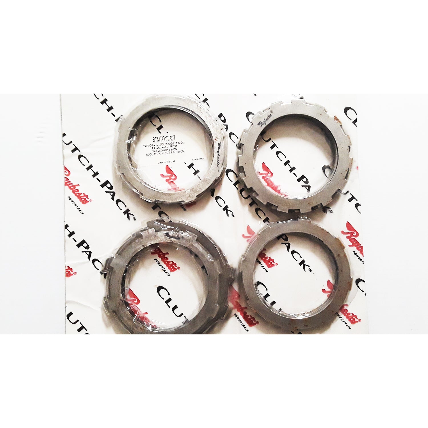 Juego discos acero Toyota A42DL A43DE A43DL A44DL A45DL 1981-