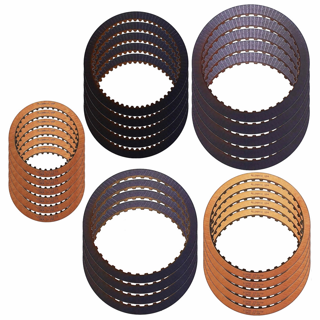 Juego discos pasta 6L80 2006-