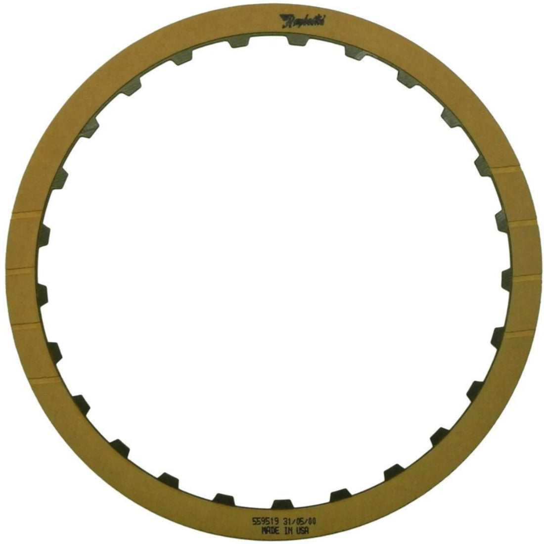 Disco pasta Raybestos baja reversa .099 25d TH350 1969-