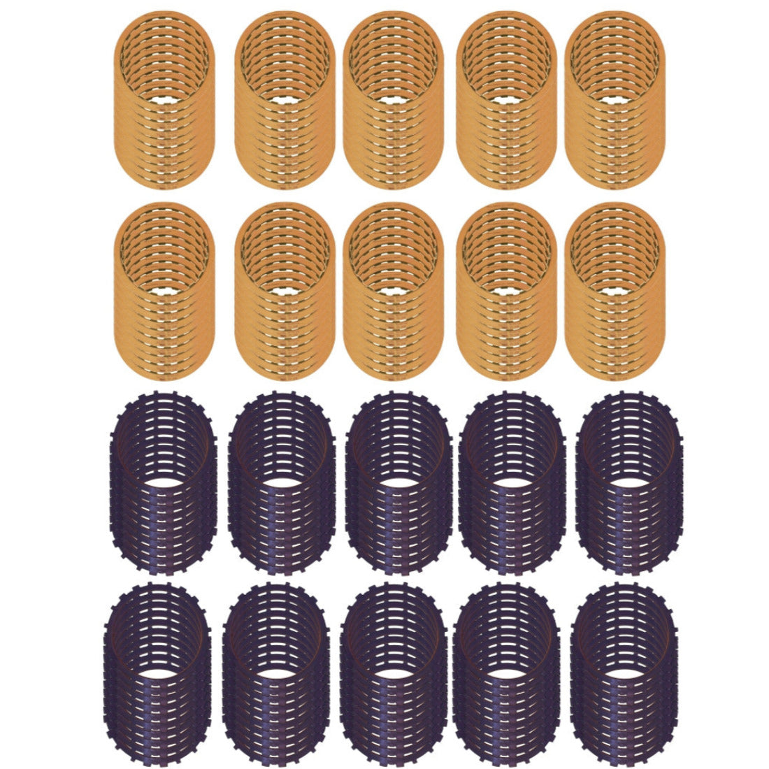 100 Discos pasta y 100 Discos acero 3-4 4L60E 1982-