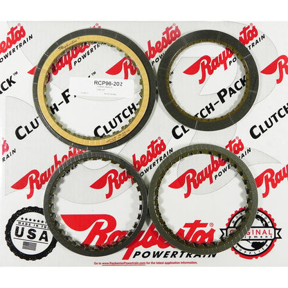 Juego discos pasta Raybestos SUBARU R4AX-EL 1998-