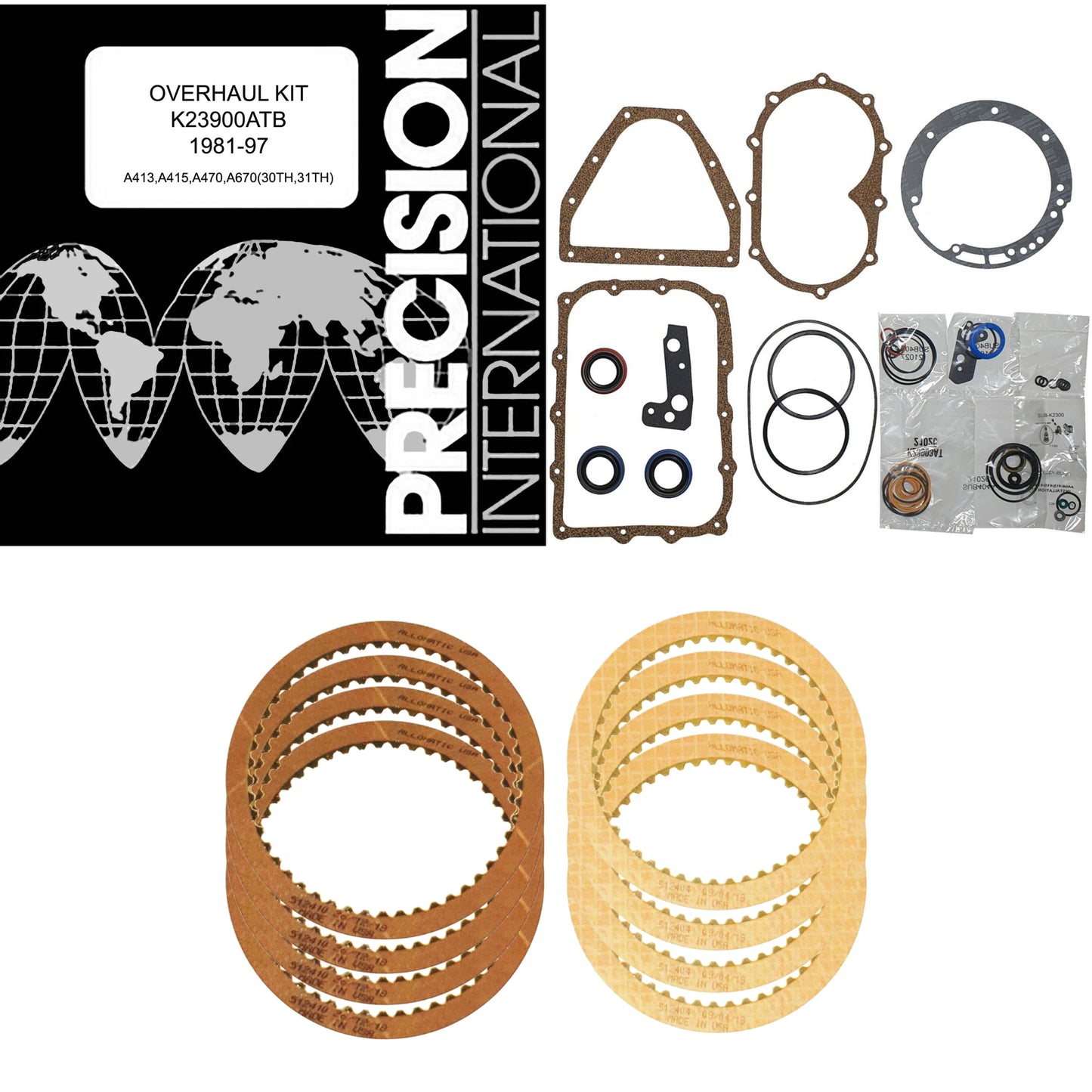 Juego reparacion A404 30TH A413 31TH A470 31TH A670 1978-2002 Master Kit