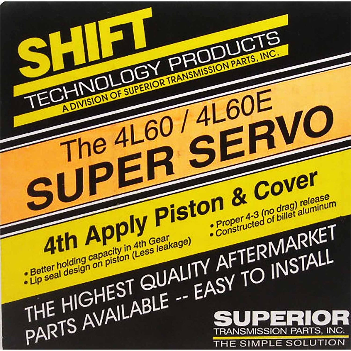 Super servo 4ta TH700 4L60E 1982-