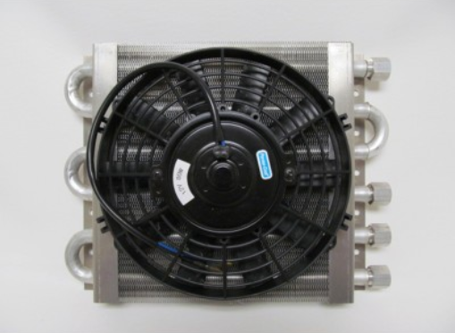 Enfriador transmision automatica con ventilador 10"