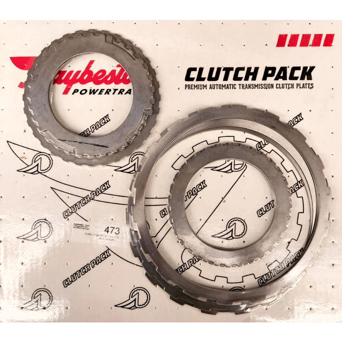 Juego discos acero CD4E 2.0L 2.5L