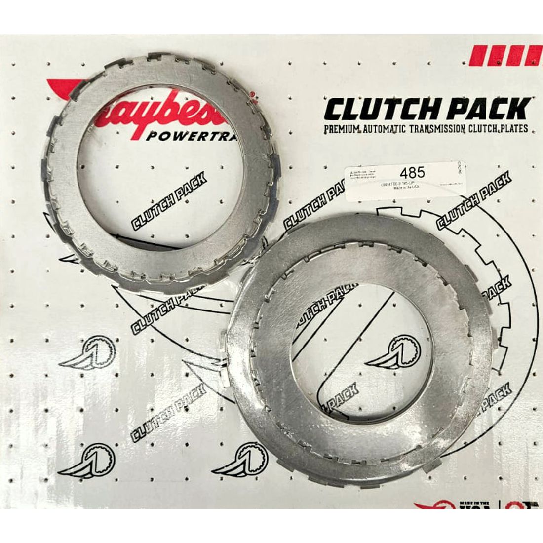 Juego discos acero 4T80E