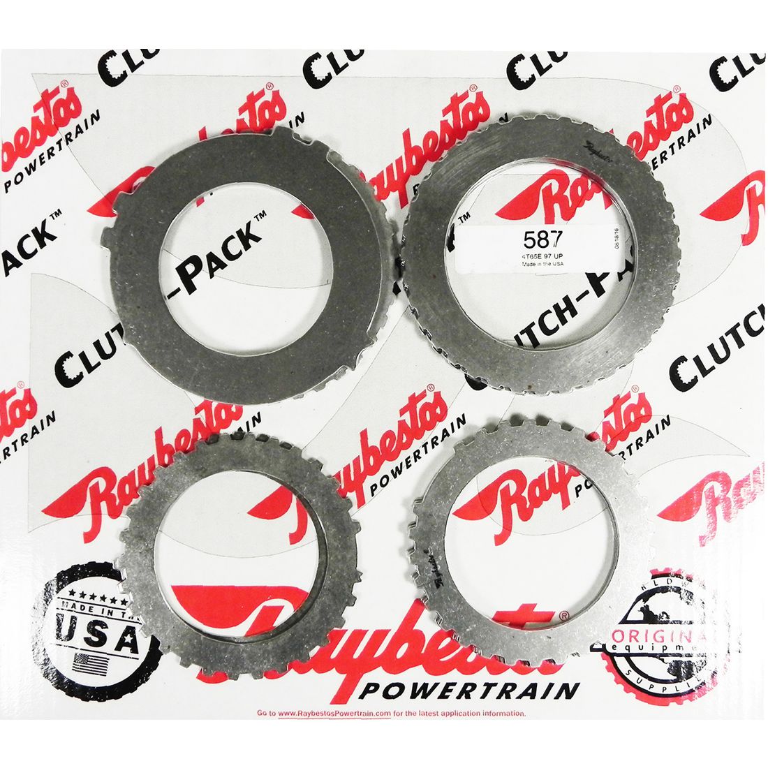 Juego discos acero 4T65E 1997-