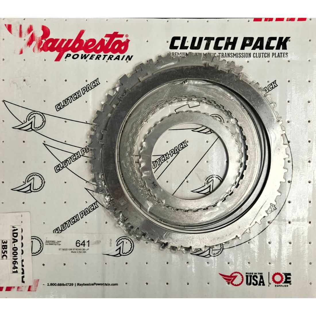 Juego discos acero 6T40 6T45 2008-2011