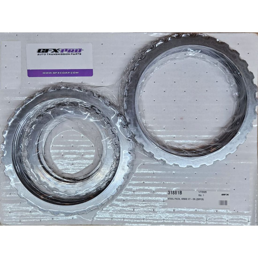 Juego discos acero 6R60 6R80 2007-