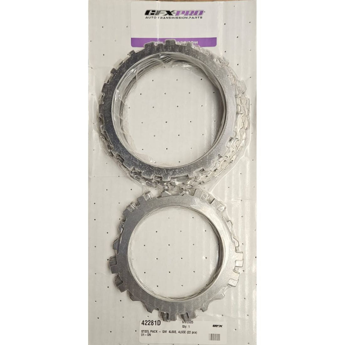 Juego discos acero 4L60E 2001-