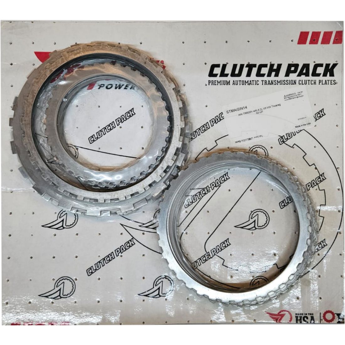 Juego discos acero TR60-SN 4.2lt VW Toureg 2002-