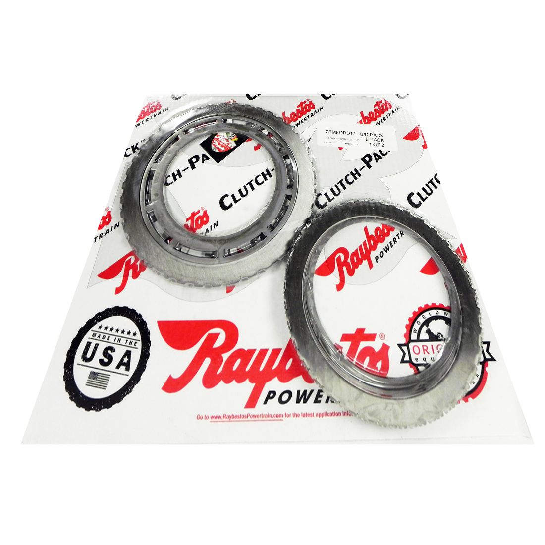 Juego discos acero 10R80 2017-